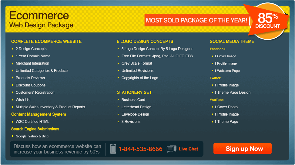 Ecommerce Web Package